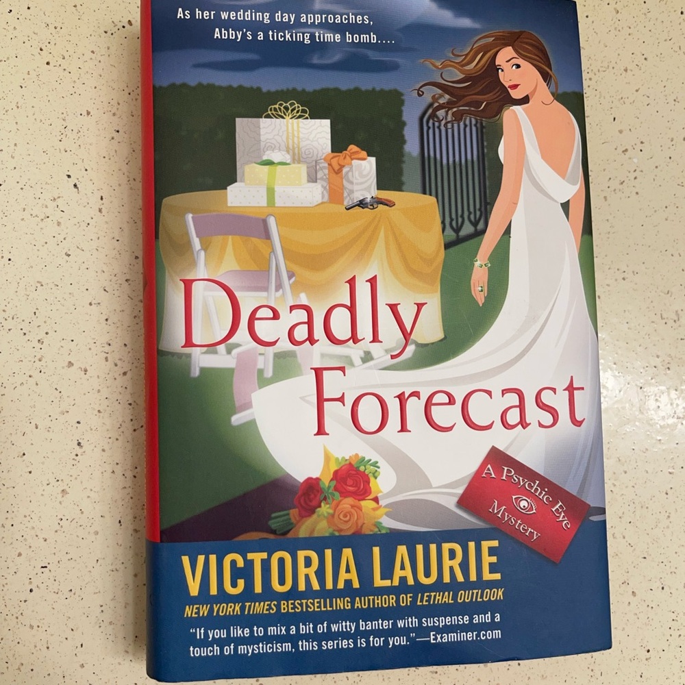 Deadly Forecast Hardcover Book